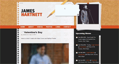 Desktop Screenshot of jameshartnett.com