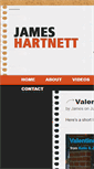 Mobile Screenshot of jameshartnett.com