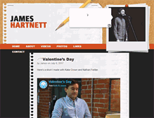 Tablet Screenshot of jameshartnett.com